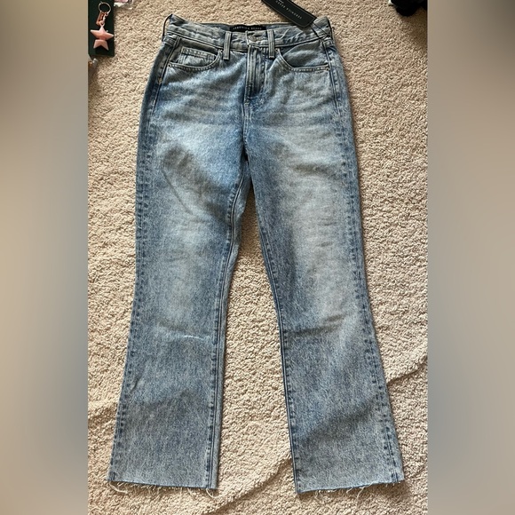 NWT Veronica Beard Carly Kick Flare High Rise Jeans 25 (0) - Picture 3 of 9